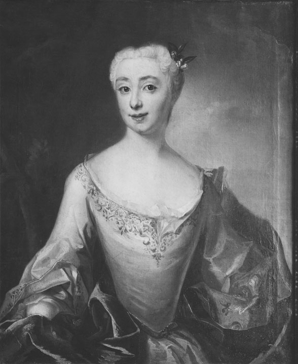 Porträtt av Maria Eleonora Stralenberg